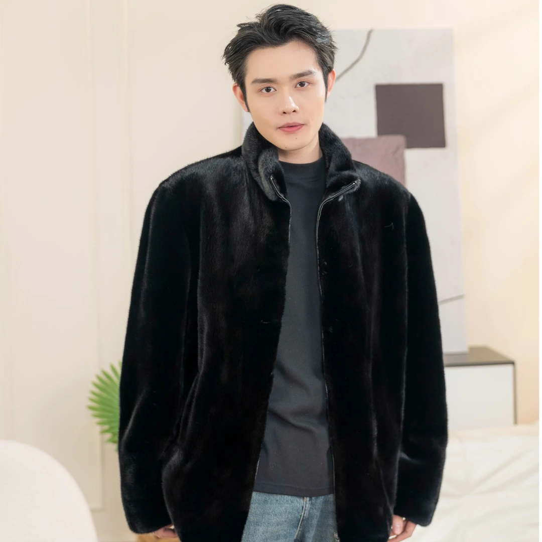 三期免息进口短二母貂紫标执笔将军水貂外套女（N117）北欧传奇