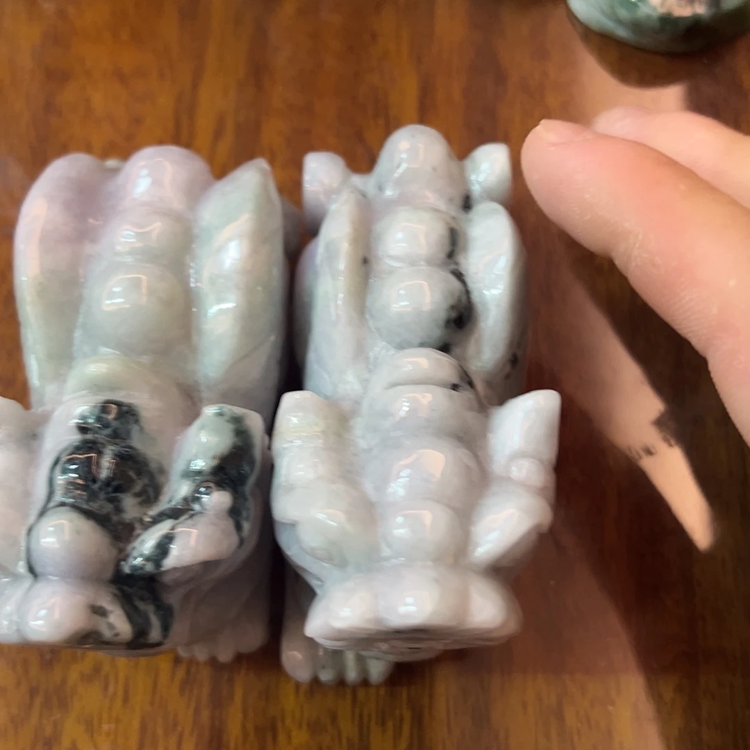 翡翠未镶嵌挂件翡翠摆件