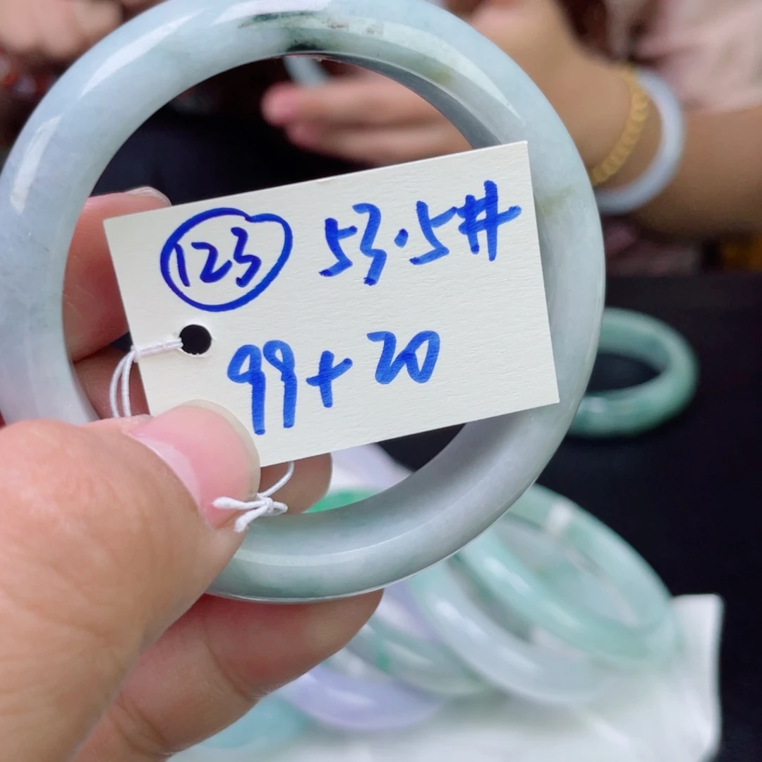 未镶嵌手镯翡翠123