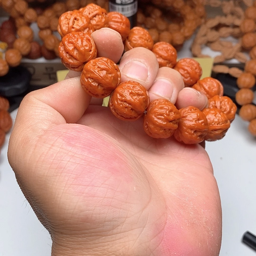 木质类文玩核桃2.0粗筋八棱