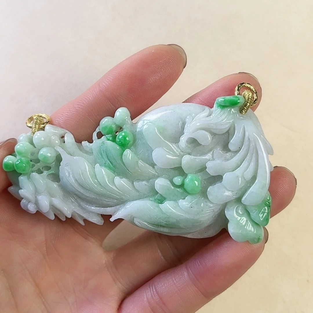 【闪购商品】翡翠颈饰未镶嵌挂件