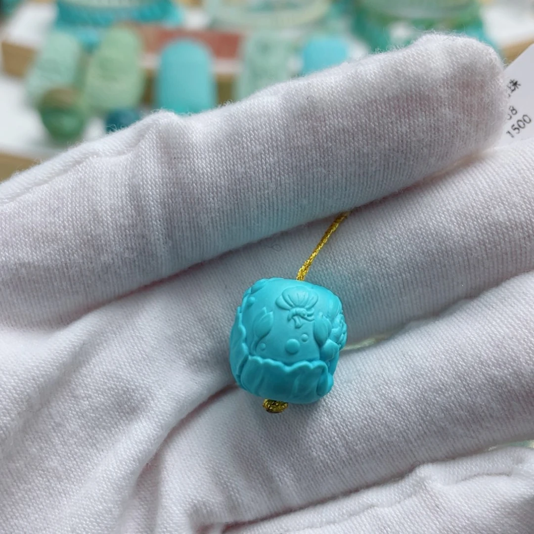 X***k绿松石未镶嵌珠宝奇石