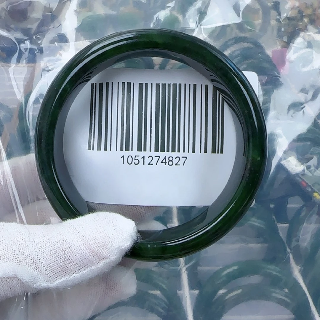 和田玉（碧玉）手镯未镶嵌6263