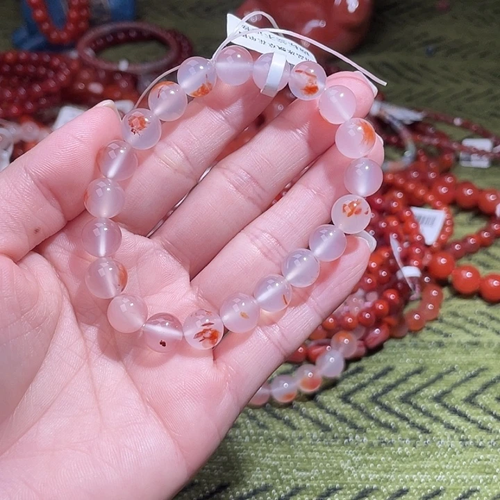 南红玛瑙合金手链51755