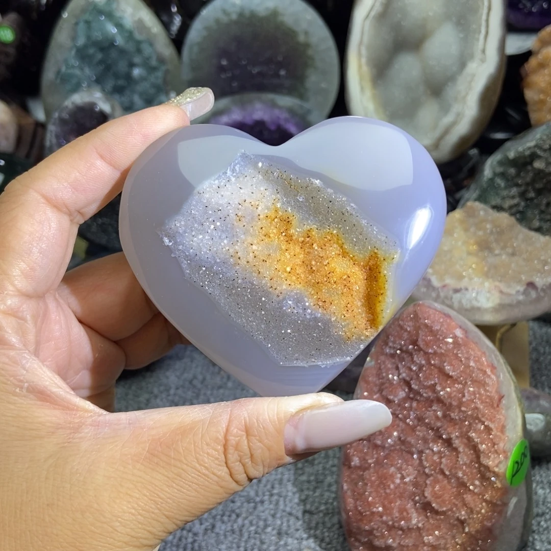 紫晶摆件未镶嵌水晶
