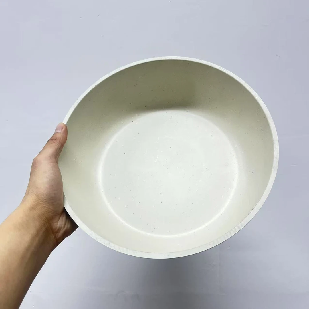 26CM  麦饭石深煎锅抹茶绿 无手柄无锅盖 微瑕介意勿拍