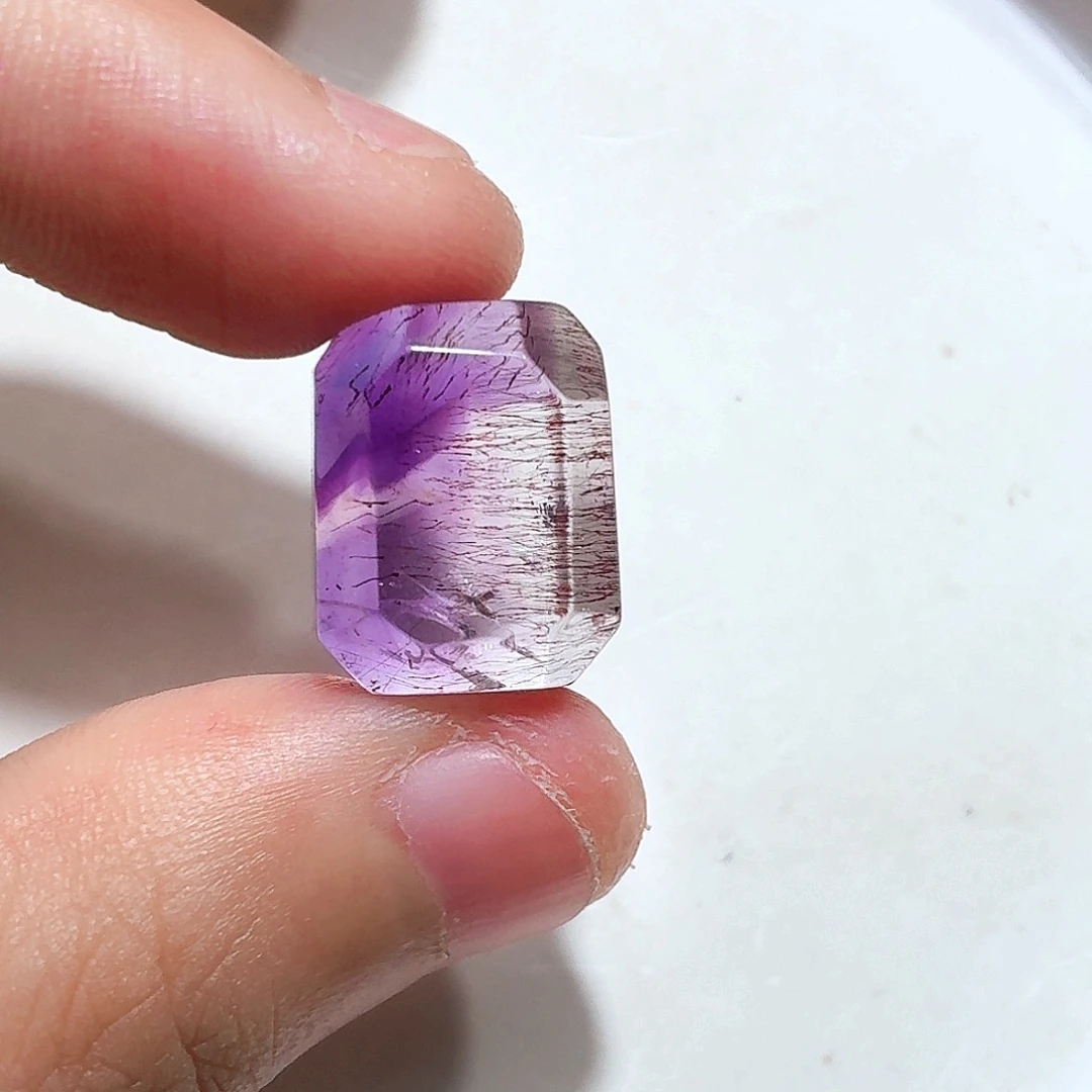 水晶珠宝半成品未镶嵌超七打孔不退换