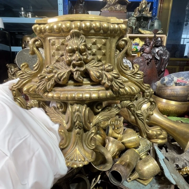 侯*大阪回流铜器摆件228