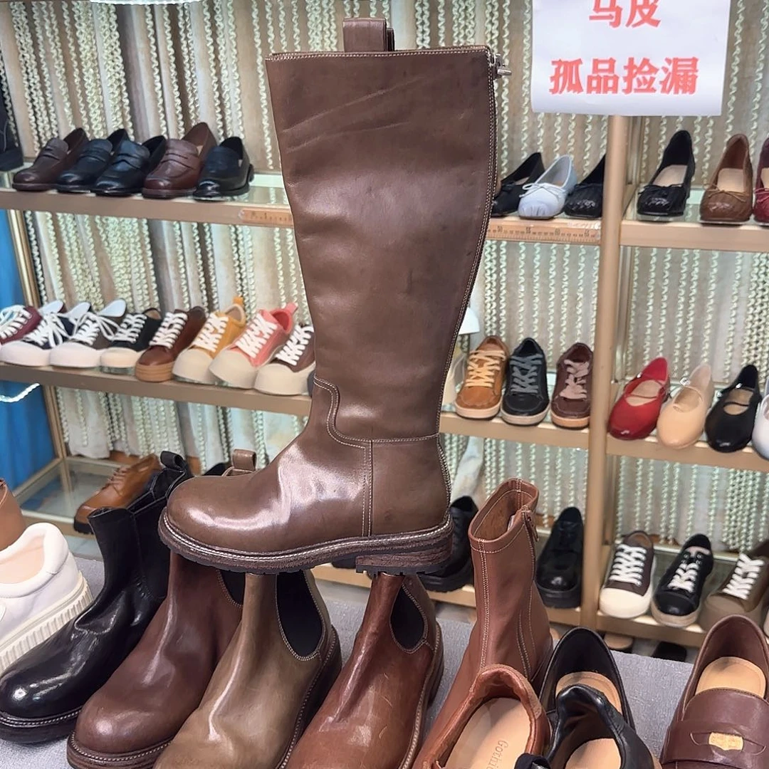 13号后拉链高靴36码微瑕