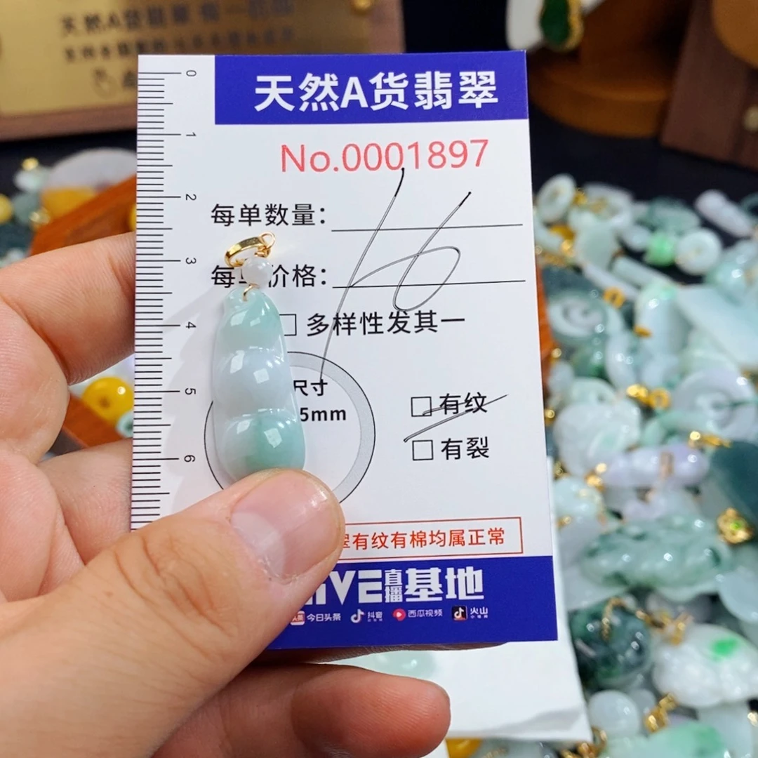 颈饰未镶嵌翡翠1897