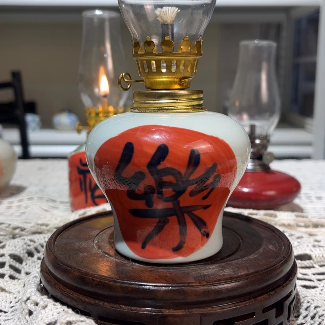 摆件景德镇陶瓷香薰灯