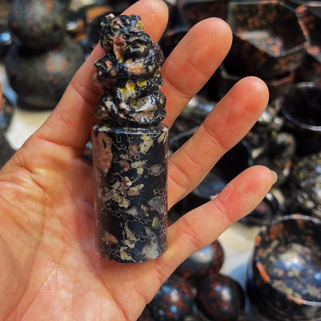 梅花玉鱼缸石茶周边微瑕不退不换