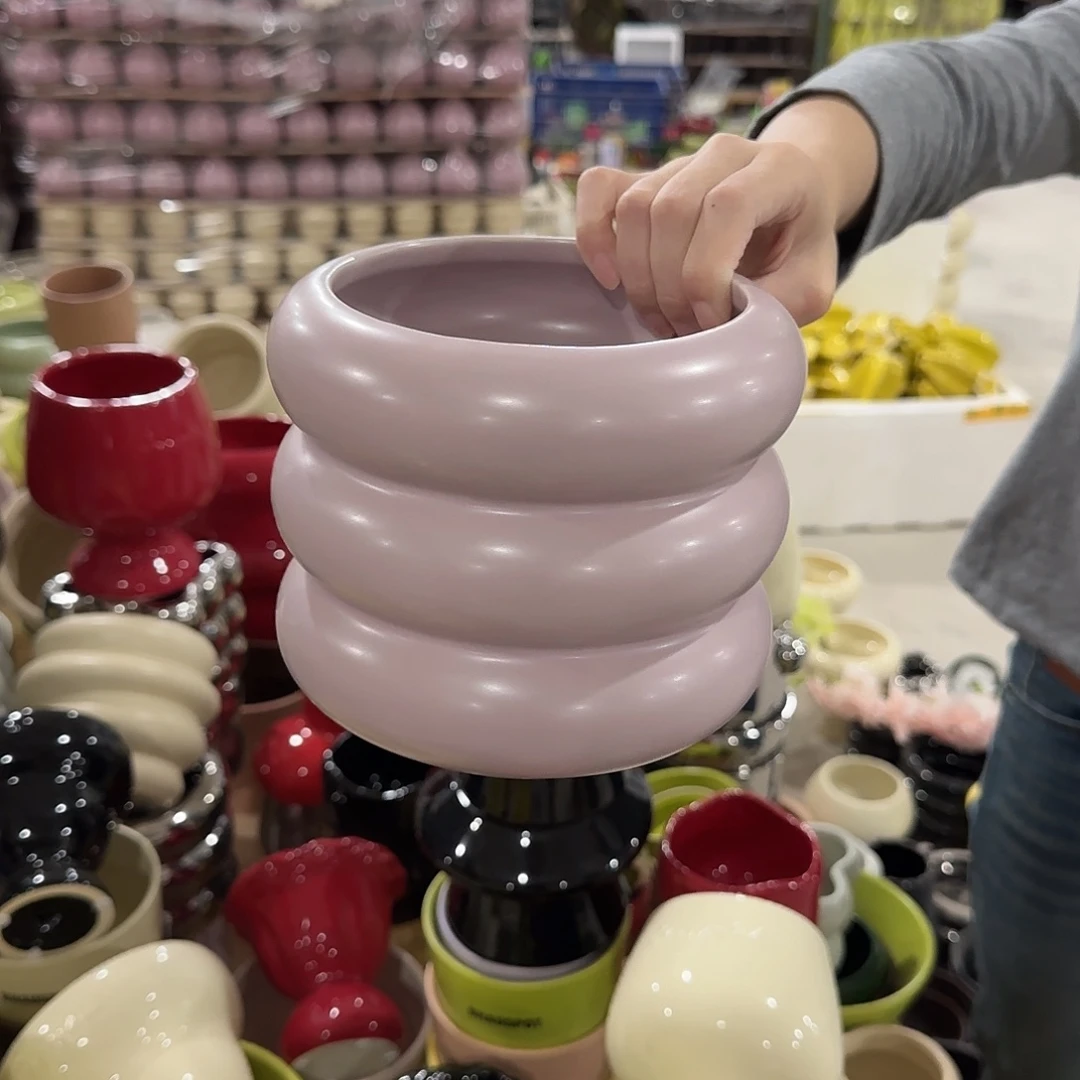 中号花盆花盆花盆无孔