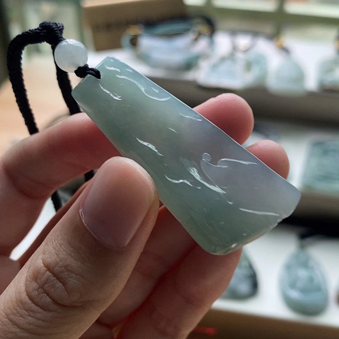 【闪购商品】颈饰未镶嵌翡翠天然缅甸A货翡翠