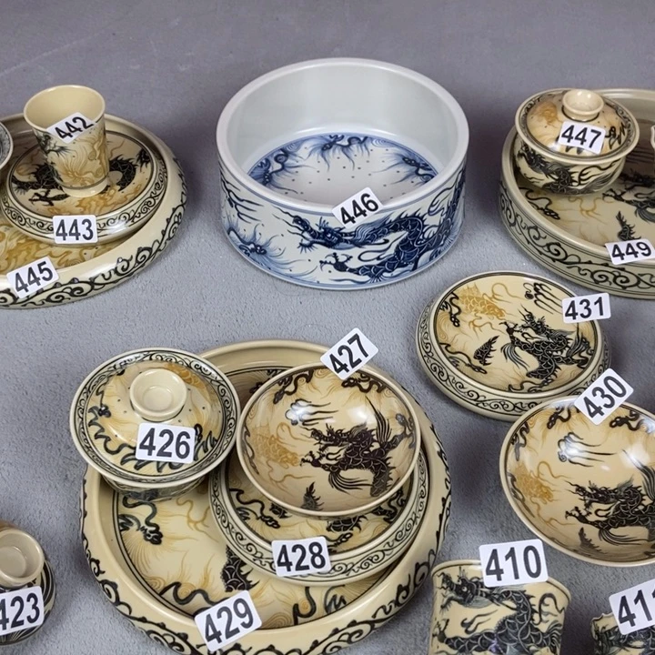 囍***多瓷片手工手绘手工制作