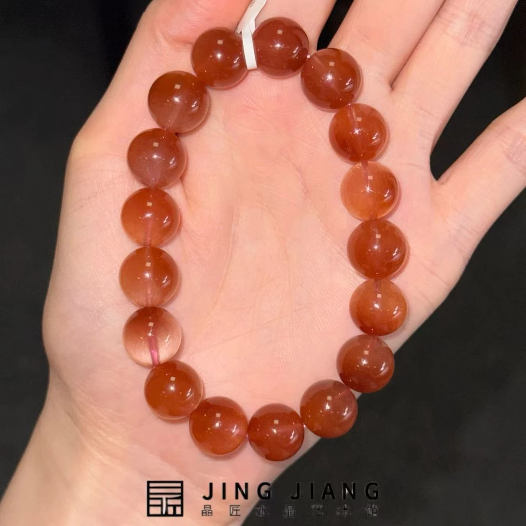 晶匠兔毛手串12mm+ 编号-JP53996