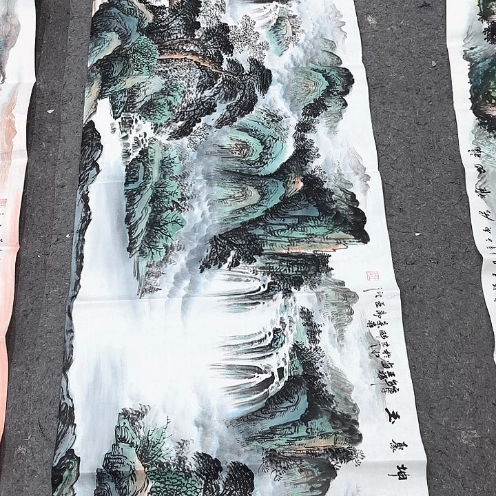 国画无毛和被绒毛或被绒毛