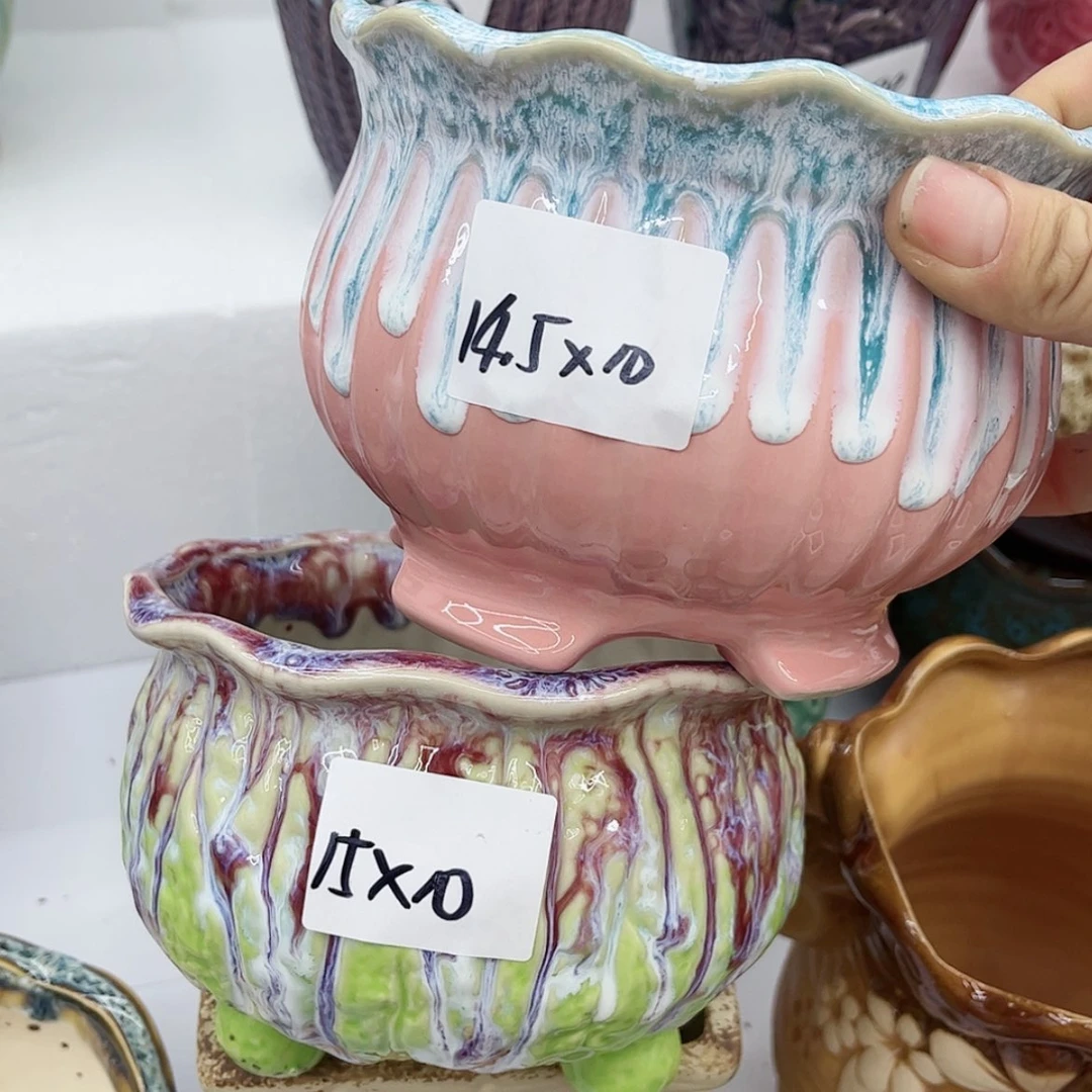 【闪购商品】陶瓷多肉绿植陶瓷花盆