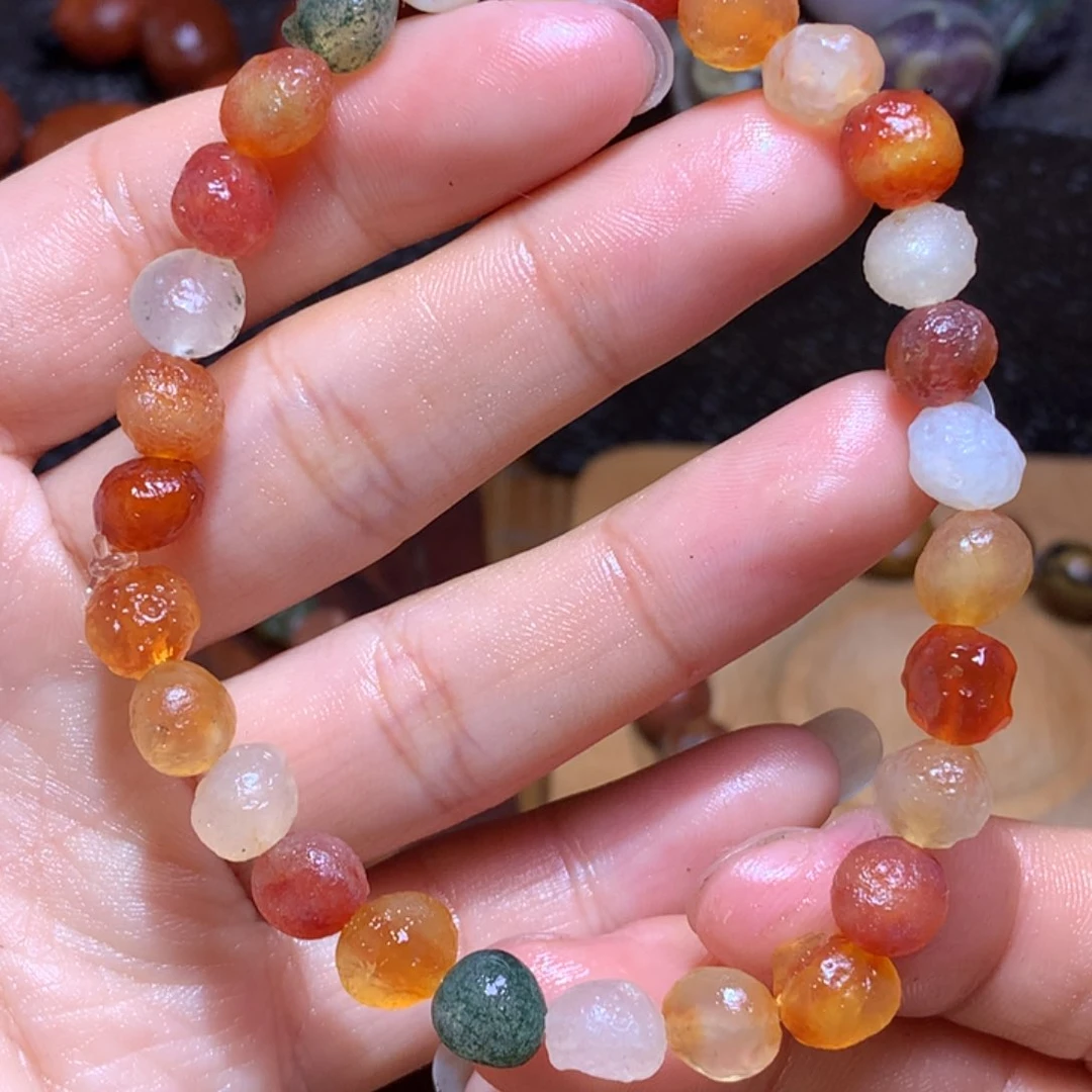 未镶嵌玛瑙/玉髓珠宝半成品