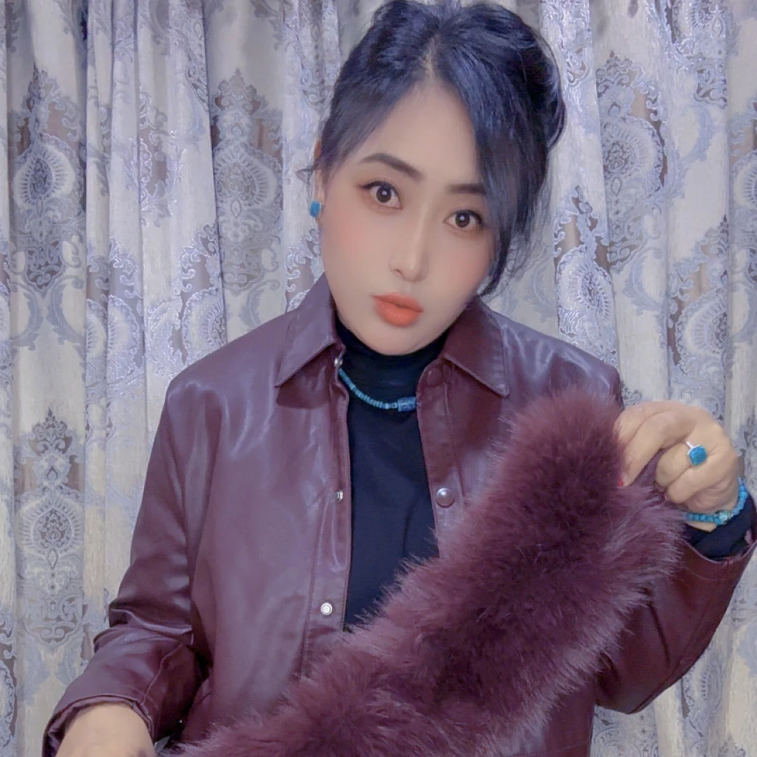 水洗翻领秋冬休闲修身加绒常规长袖短款女装百搭