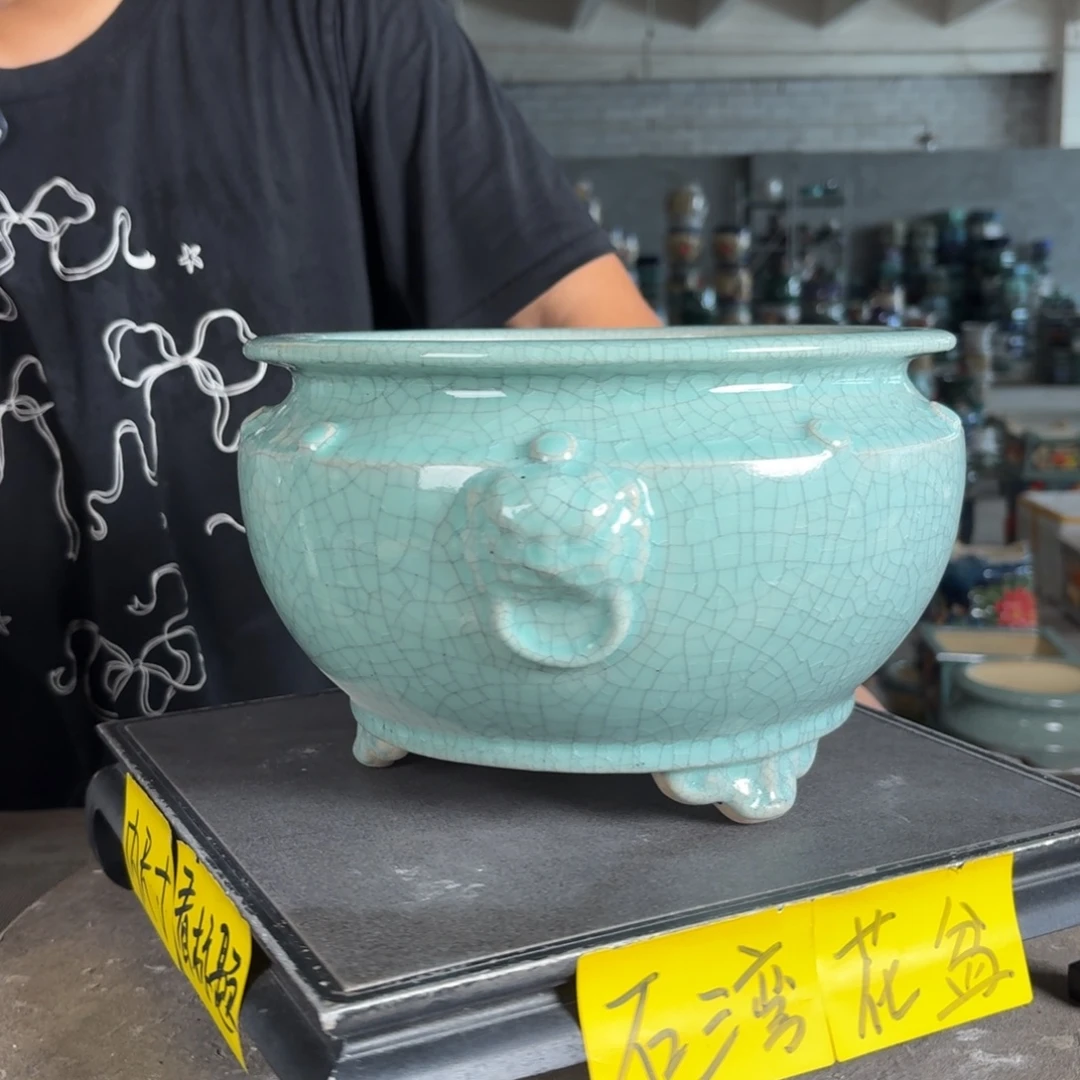 会***～。一风堂石湾花盆 内21*13