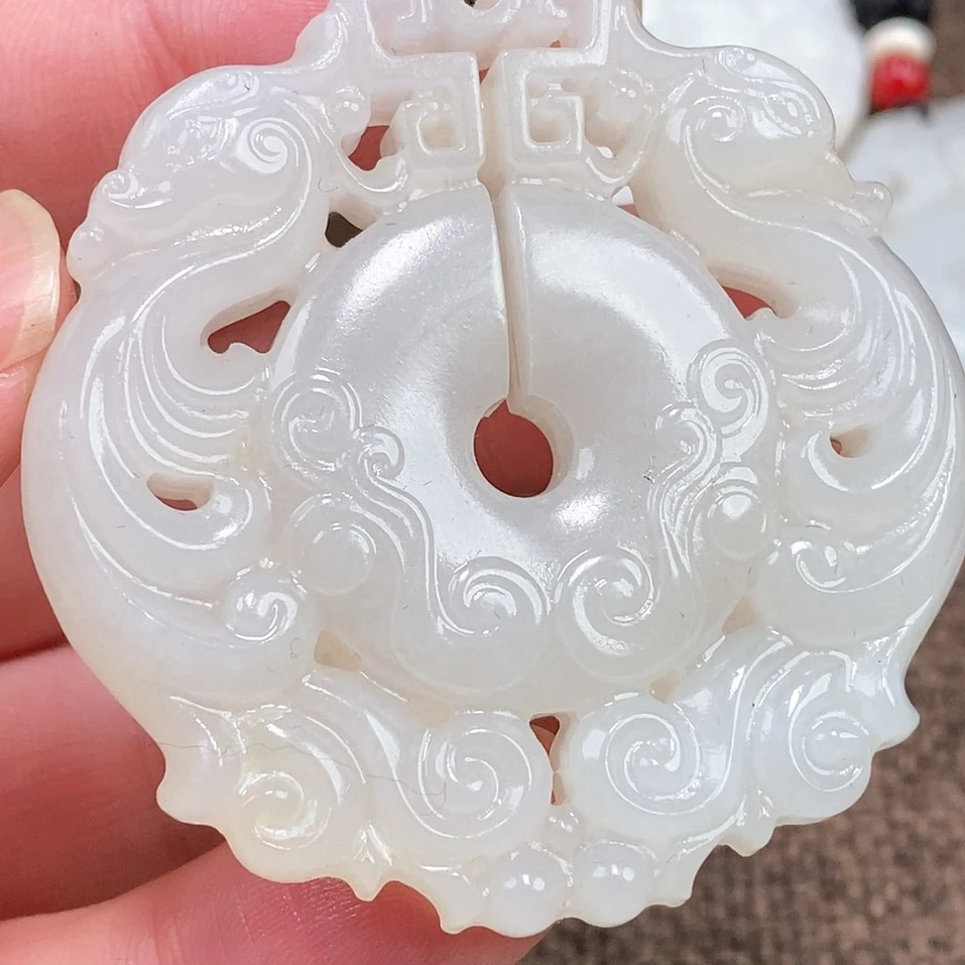 和田玉挂件未镶嵌