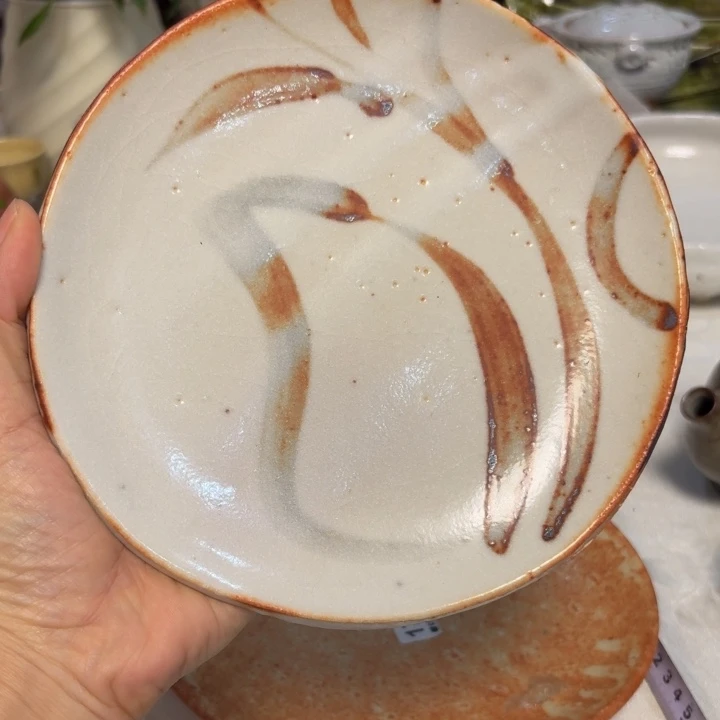 陶泥一个盘子好看的