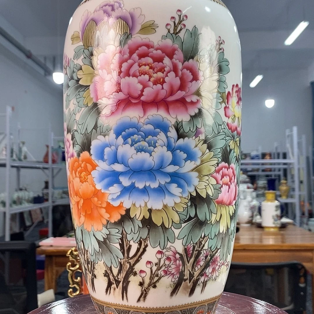 摆件景德镇陶瓷花瓶摆件