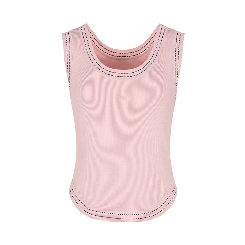 【诗语专属】商场同款新品植物纤维针织织背心N157A33206