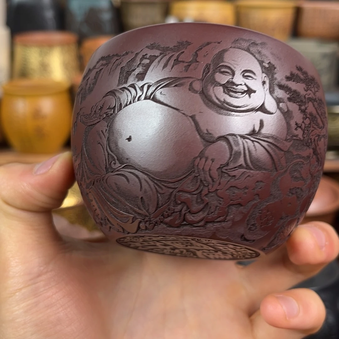 茶杯紫砂宜兴原矿紫砂杯茶具