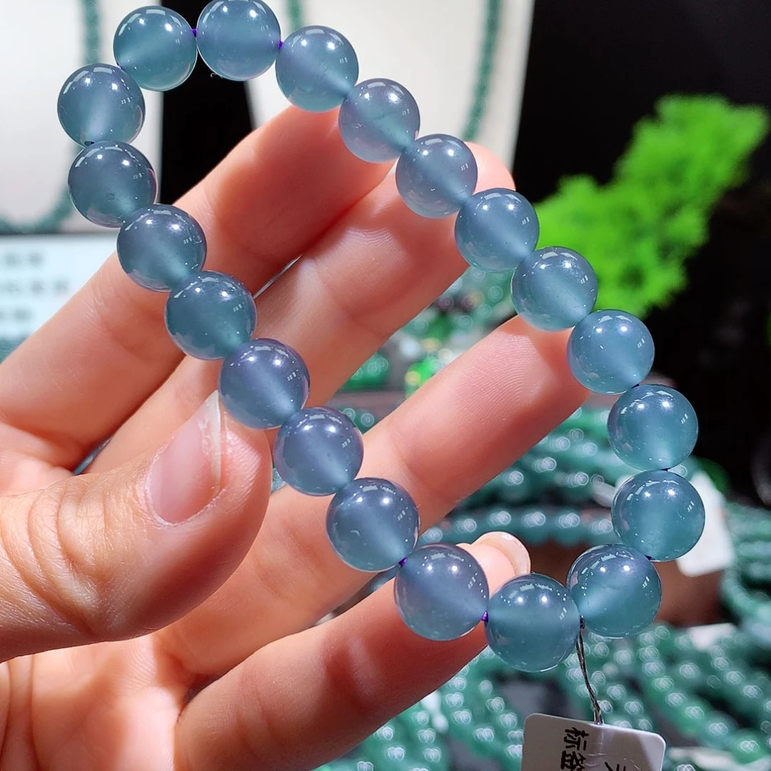 翡翠未镶嵌手链天然a货翡翠手串10mm