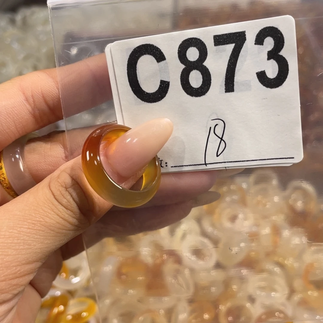 未镶嵌戒指玛瑙/玉髓873