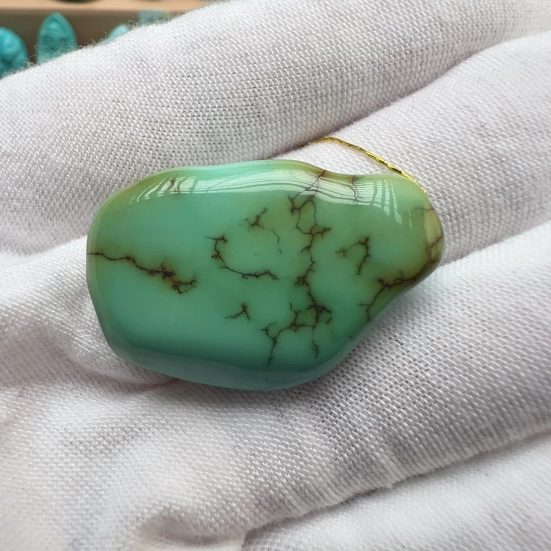 绿松石未镶嵌配饰19.8*30.4