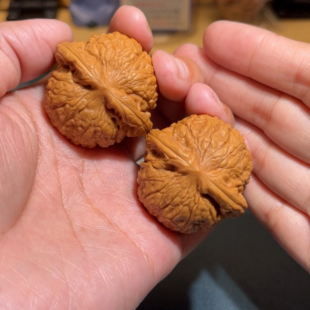 文玩核桃吊坠熊*爸乾隆磨39