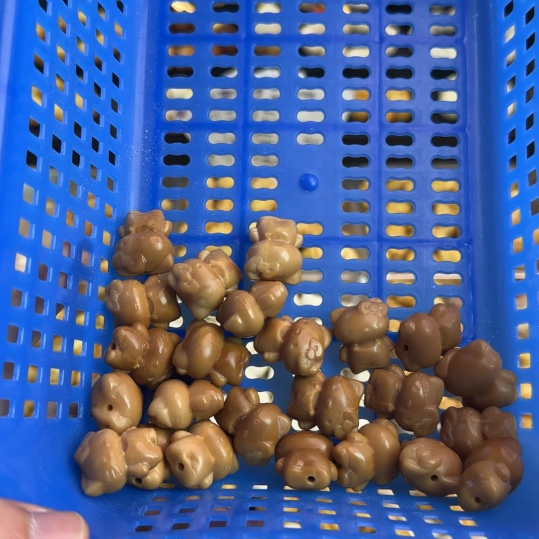 第***亮吊坠菩提根/象牙果瑕疵全身猫10颗
