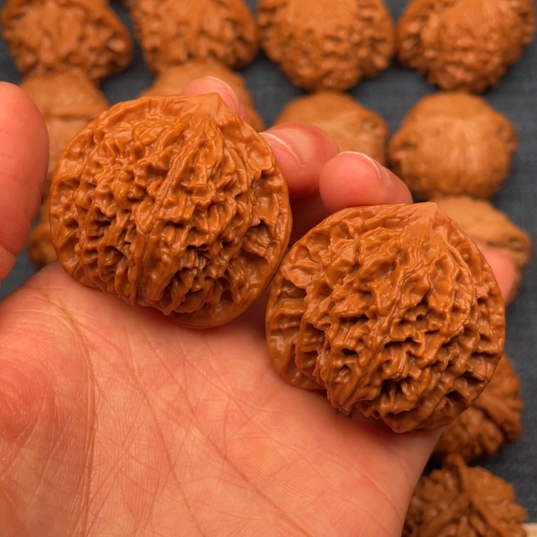 文玩核桃把件41全品精品盘龙纹