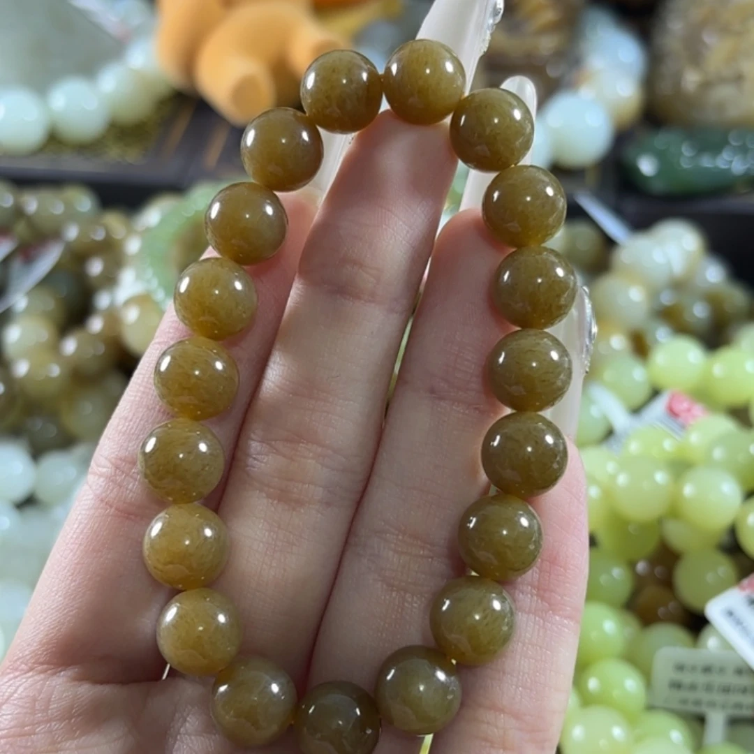 和田玉未镶嵌手链194