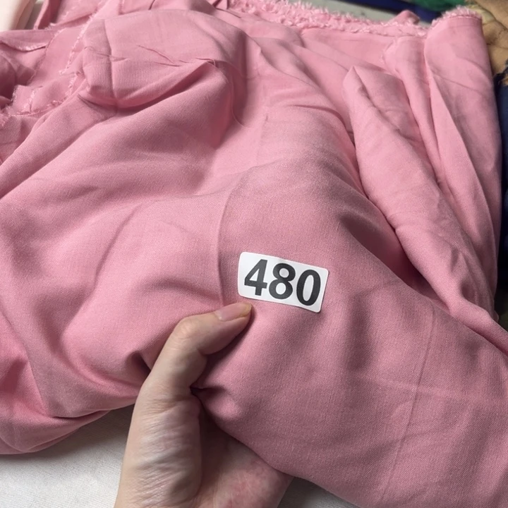 棉混纺480。 粉色2米
