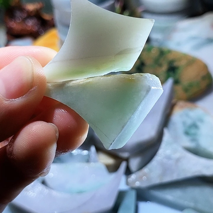 翡翠散珠边角料145