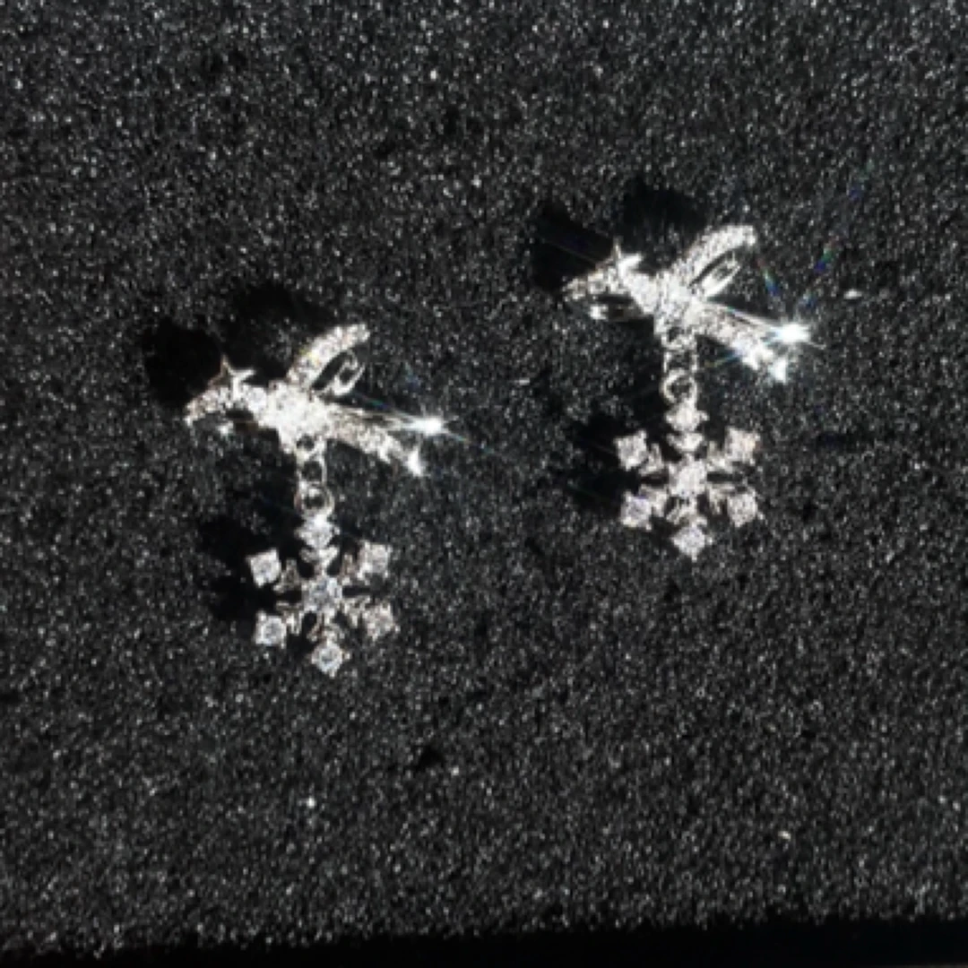 钛钢耳饰 吊坠系列 医用钛钢耳钉养耳洞洗睡免摘甜美耳饰女