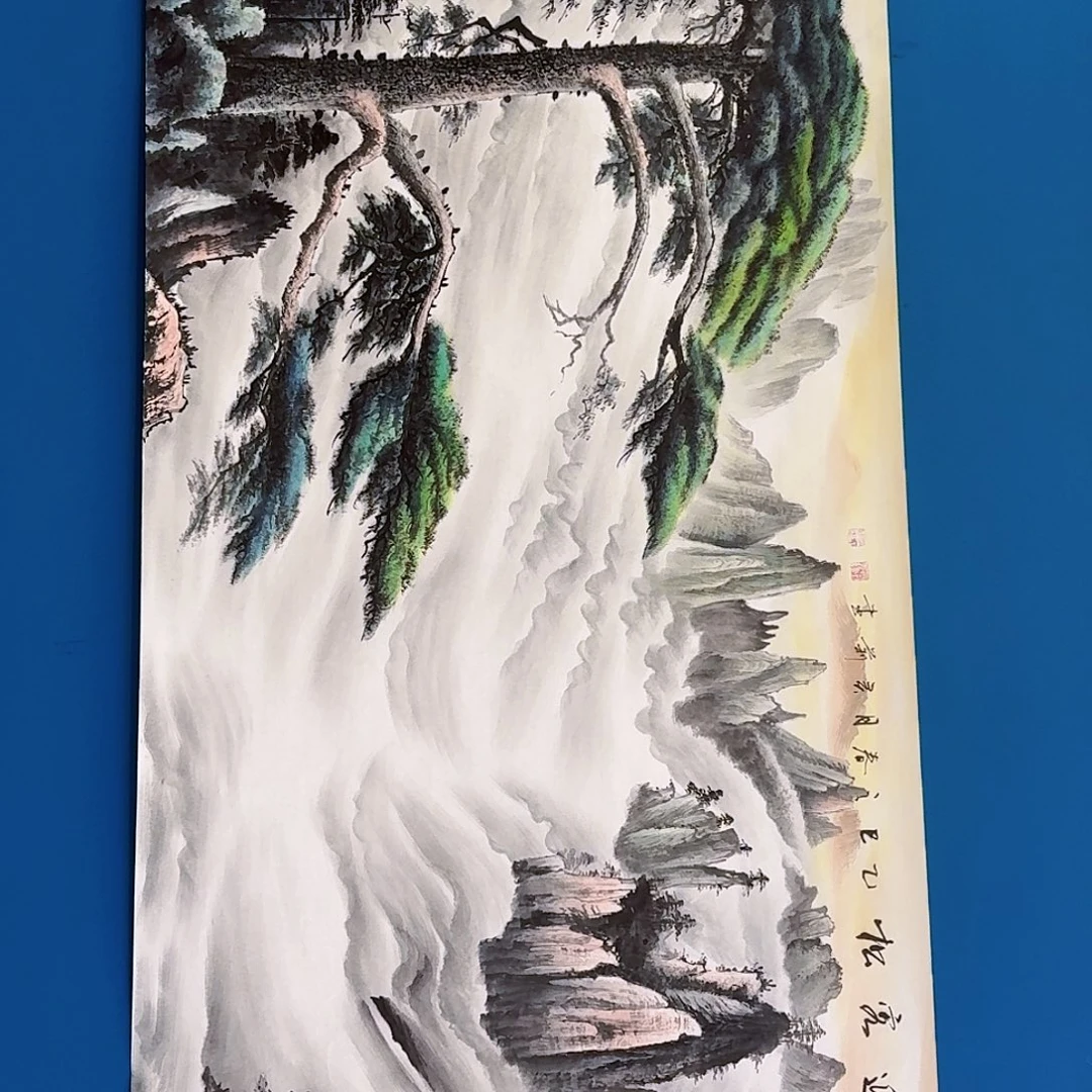 紫***蓝国画密密麻麻密密麻麻迷迷茫茫