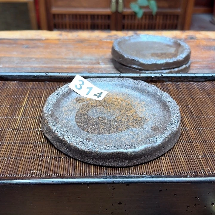 纯手工制作粗陶茶具