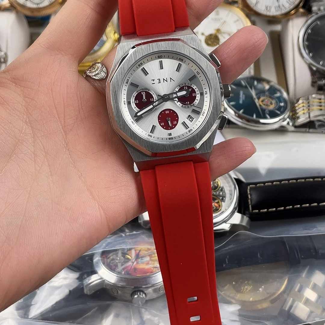 帆布小牛皮（革）精钢石英机芯