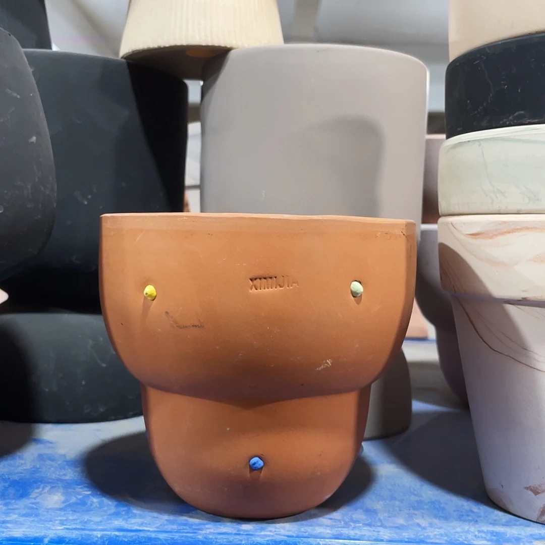 口14.5×13      红陶带彩粒或者粉色不带陶粒备注发2