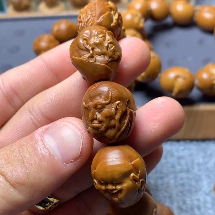 橄榄核手串/手链乐群罗汉1.9
