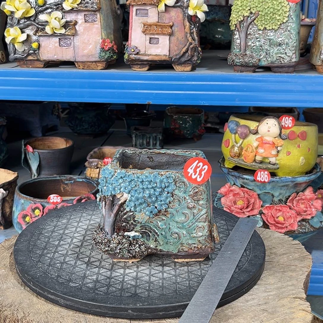 微瑕433 号陶然花器厂家直销
