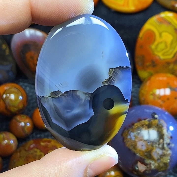 玛瑙/玉髓未镶嵌颈饰