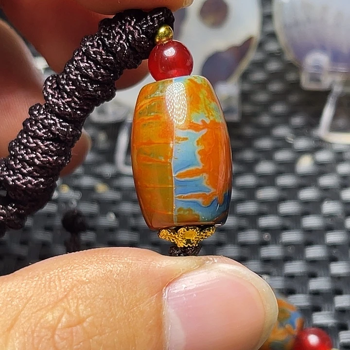 亮***哥玛瑙/玉髓未镶嵌颈饰