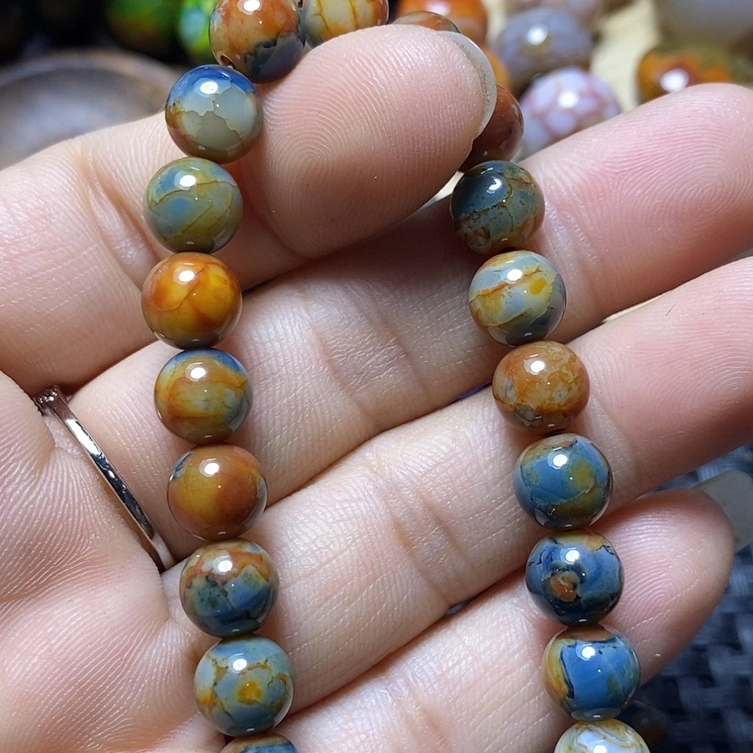 二***子玛瑙/玉髓未镶嵌颈饰