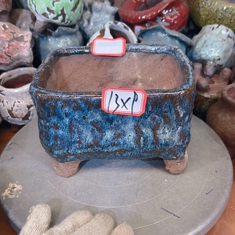 粗陶花盆手工花盆制作就这样